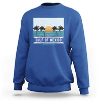 Gulf of Mexico Sweatshirt Retro Beach Vibes