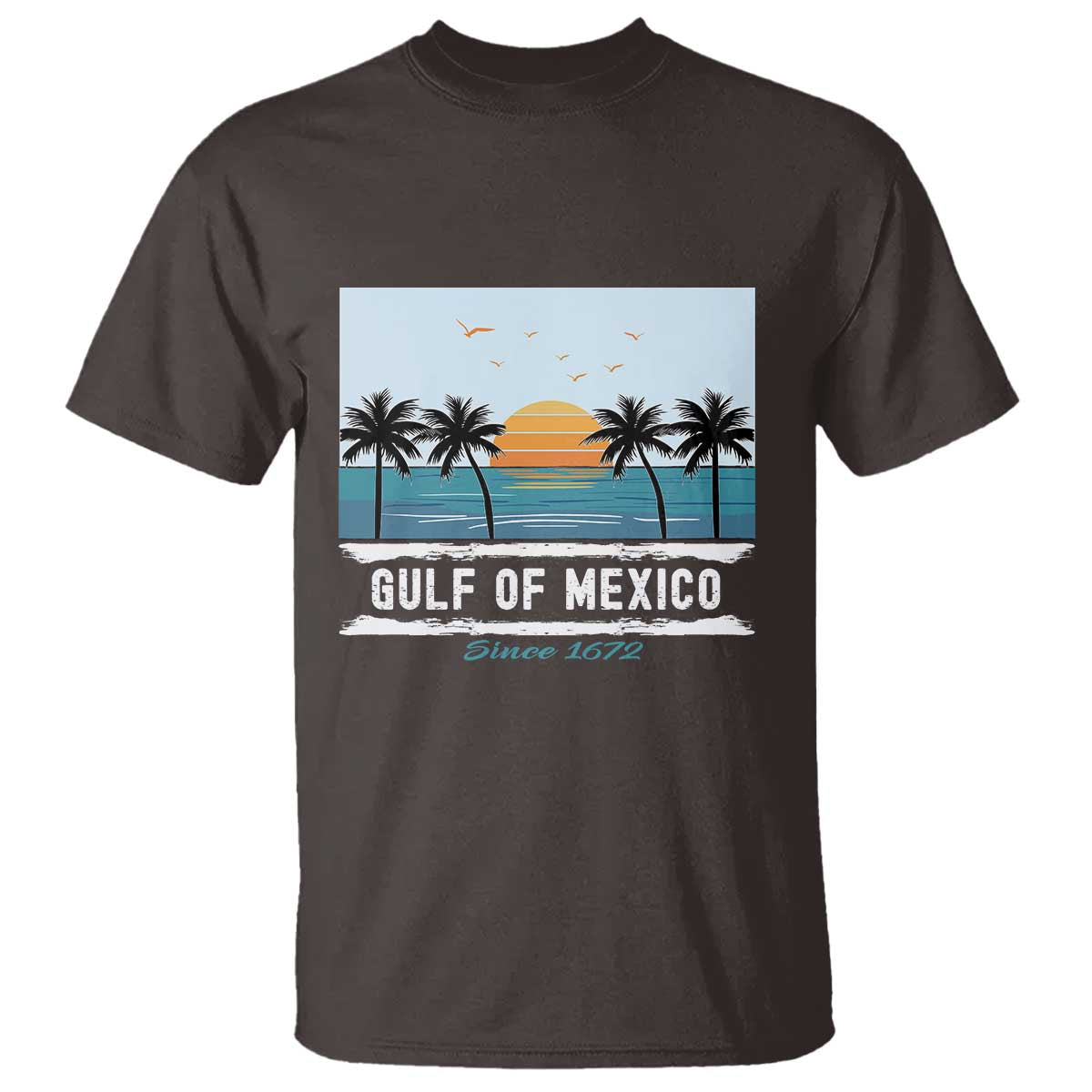 Gulf of Mexico T Shirt Retro Beach Vibes