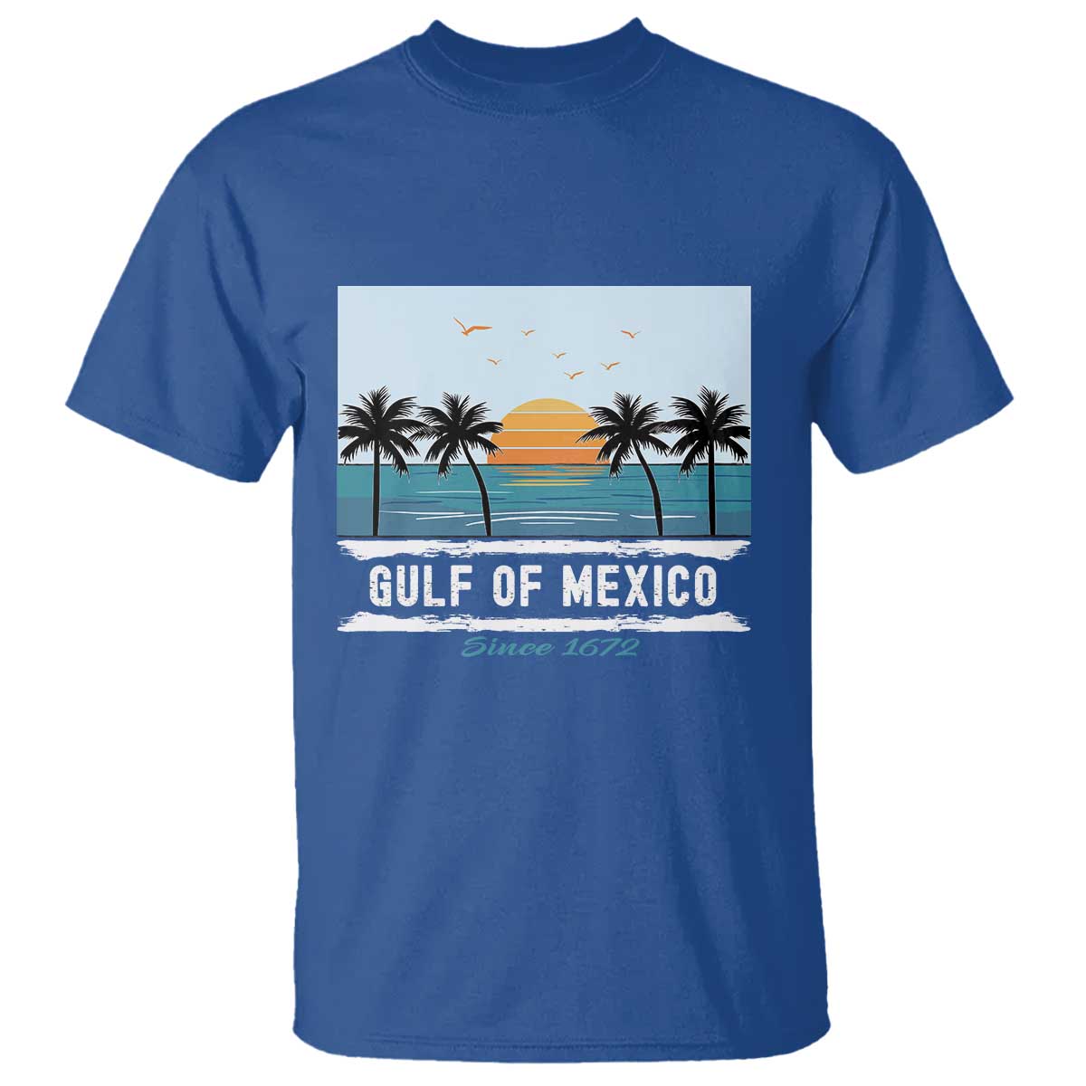 Gulf of Mexico T Shirt Retro Beach Vibes