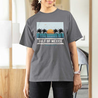 Gulf of Mexico T Shirt For Women Retro Beach Vibes