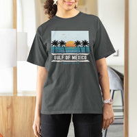 Gulf of Mexico T Shirt For Women Retro Beach Vibes