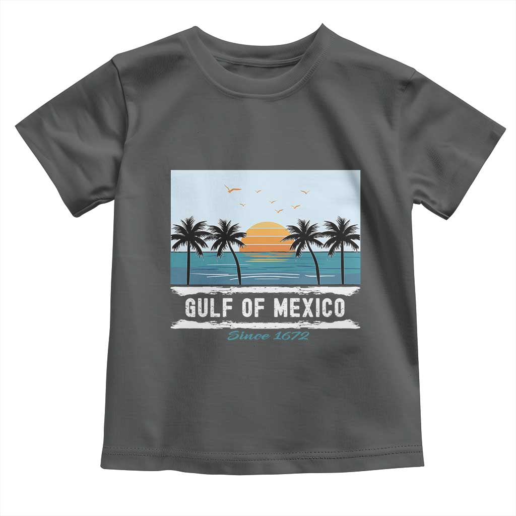 Gulf of Mexico Toddler T Shirt Retro Beach Vibes