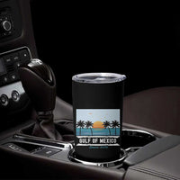 Gulf of Mexico Tumbler Cup Retro Beach Vibes