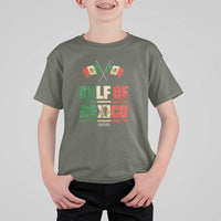Gulf of Mexico Since 1672 T Shirt For Kid Mexican Flag