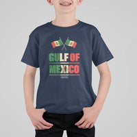Gulf of Mexico Since 1672 T Shirt For Kid Mexican Flag