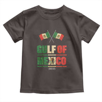 Gulf of Mexico Since 1672 Toddler T Shirt Mexican Flag