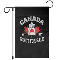 Canada is Not For Sale Garden Flag Proudly Canadian Independence Flag EST. 1867 - Wonder Print Shop