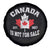 Canada is Not For Sale Spare Tire Cover Proudly Canadian Independence Flag EST. 1867