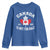 Canada is Not For Sale Youth Sweatshirt Proudly Canadian Independence Flag EST. 1867