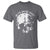 Is He Dead Yet T Shirt Skull Distressed