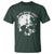 Is He Dead Yet T Shirt Skull Distressed
