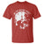 Is He Dead Yet T Shirt Skull Distressed