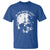 Is He Dead Yet T Shirt Skull Distressed