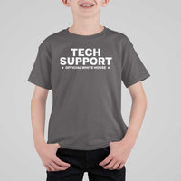 Tech Support T Shirt For Kid Elon Musk's Doge Official White House