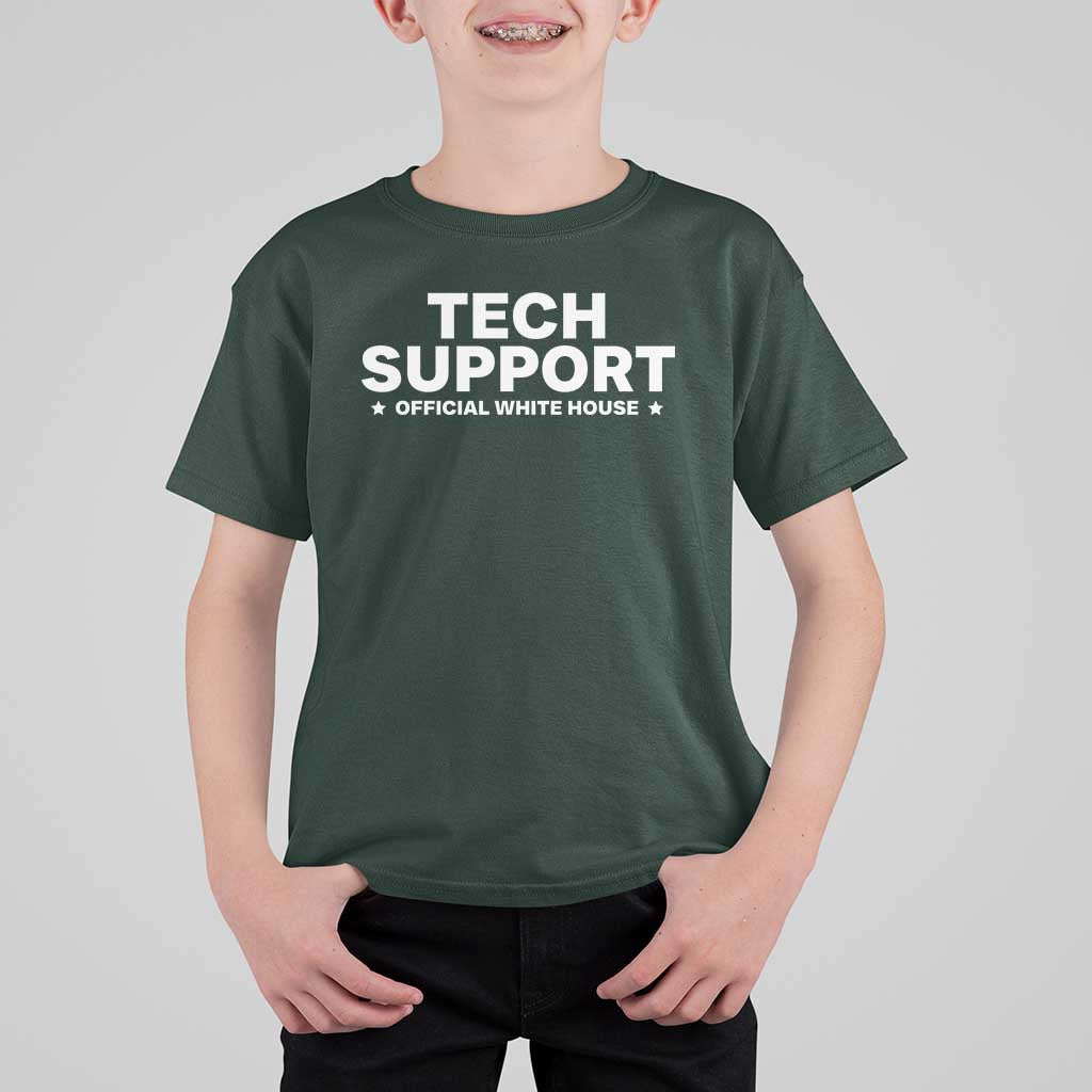 Tech Support T Shirt For Kid Elon Musk's Doge Official White House