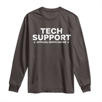 Tech Support Long Sleeve Shirt Elon Musk's Doge Official White House
