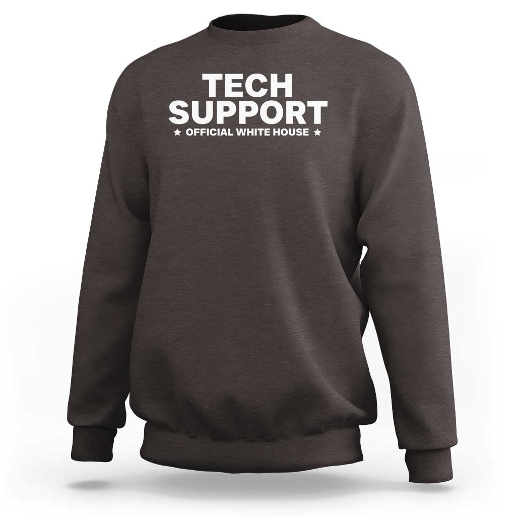 Tech Support Sweatshirt Elon Musk's Doge Official White House