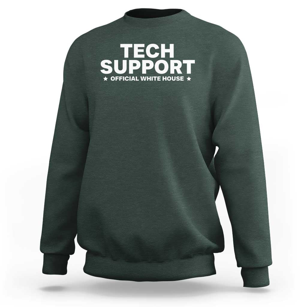 Tech Support Sweatshirt Elon Musk's Doge Official White House