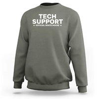 Tech Support Sweatshirt Elon Musk's Doge Official White House