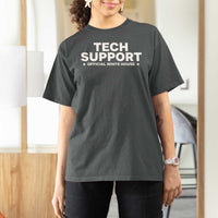 Tech Support T Shirt For Women Elon Musk's Doge Official White House