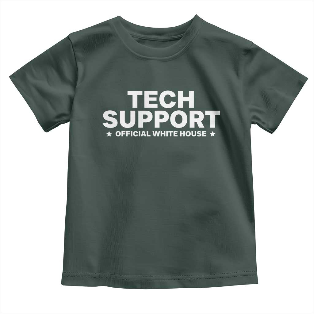 Tech Support Toddler T Shirt Elon Musk's Doge Official White House