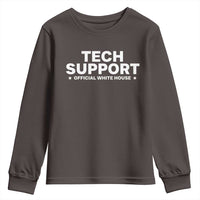 Tech Support Youth Sweatshirt Elon Musk's Doge Official White House