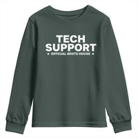 Tech Support Youth Sweatshirt Elon Musk's Doge Official White House