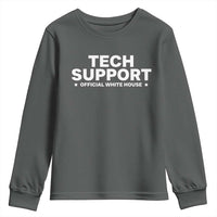 Tech Support Youth Sweatshirt Elon Musk's Doge Official White House