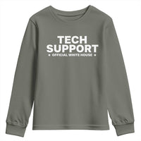 Tech Support Youth Sweatshirt Elon Musk's Doge Official White House