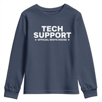 Tech Support Youth Sweatshirt Elon Musk's Doge Official White House