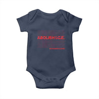 Abolish Ice No Human Is Illegal Baby Onesie Social Justice