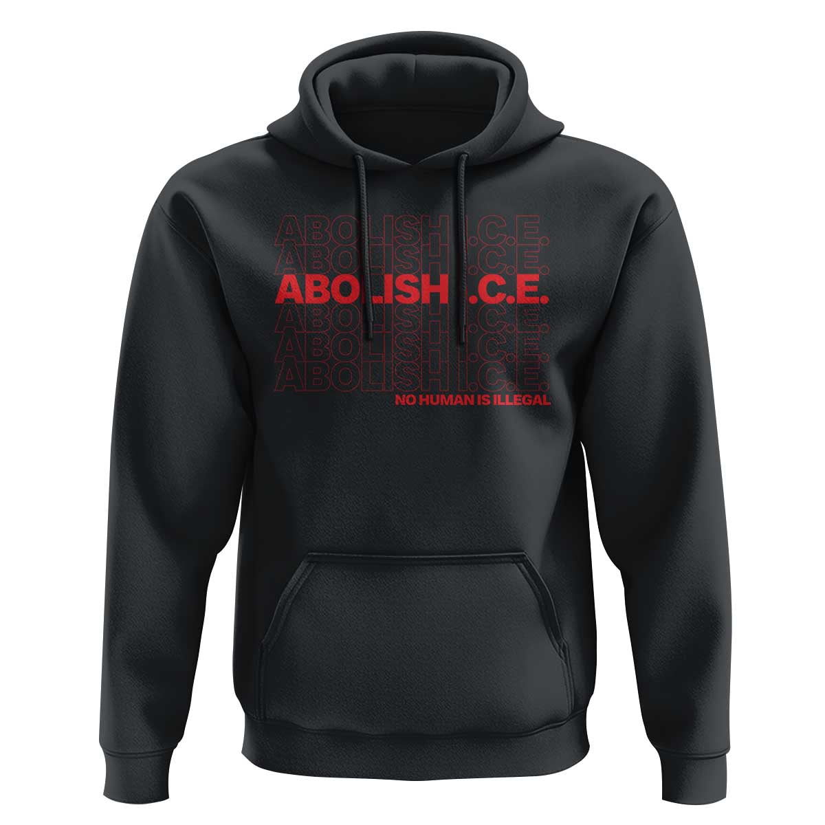 Abolish Ice No Human Is Illegal Hoodie Social Justice