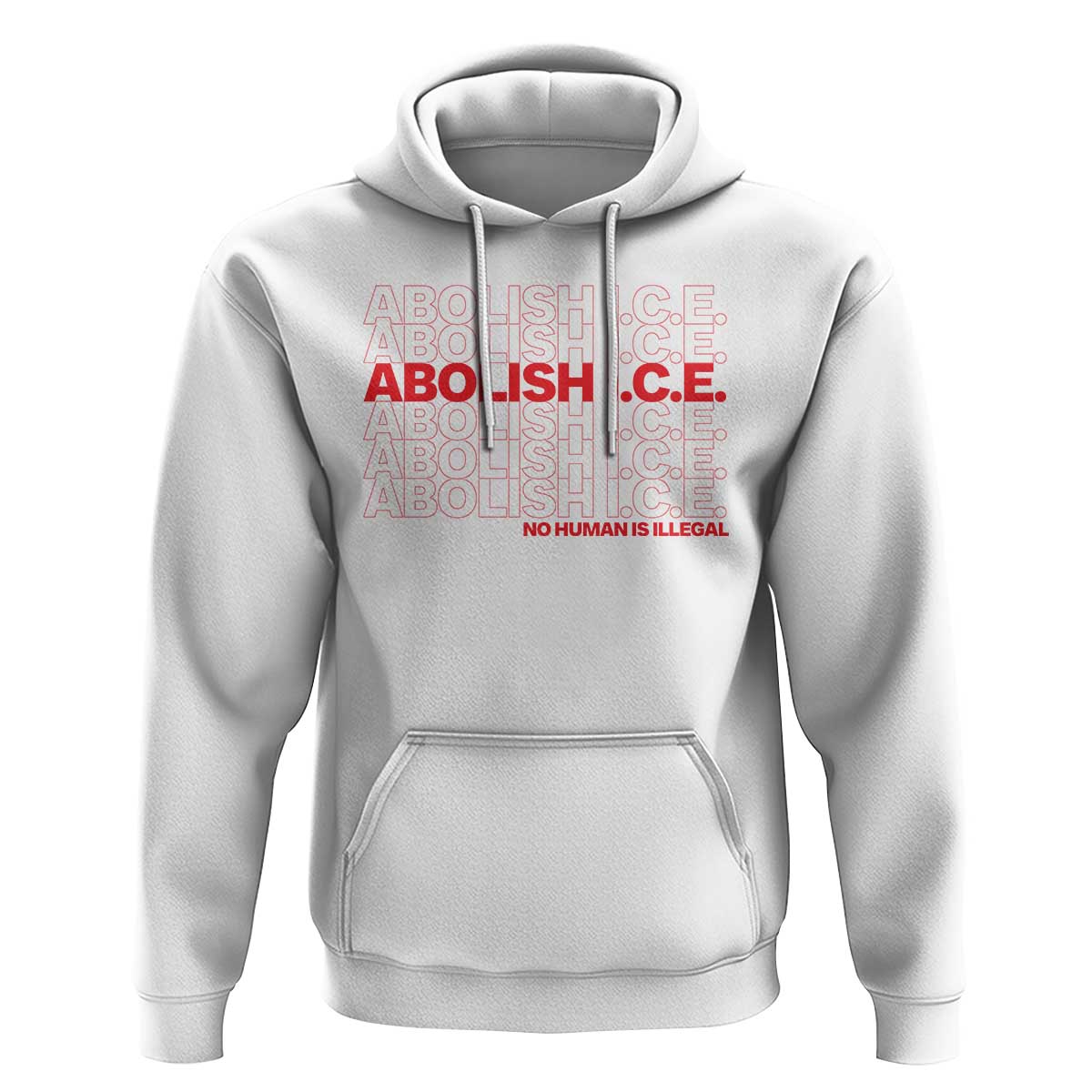 Abolish Ice No Human Is Illegal Hoodie Social Justice
