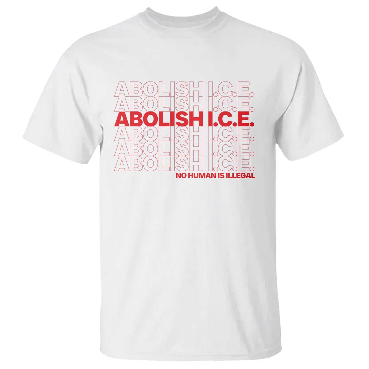 Abolish Ice No Human Is Illegal T Shirt Social Justice