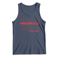 Abolish Ice No Human Is Illegal Tank Top Social Justice