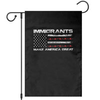 Immigrants Make America Great Garden Flag American Flag - Wonder Print Shop