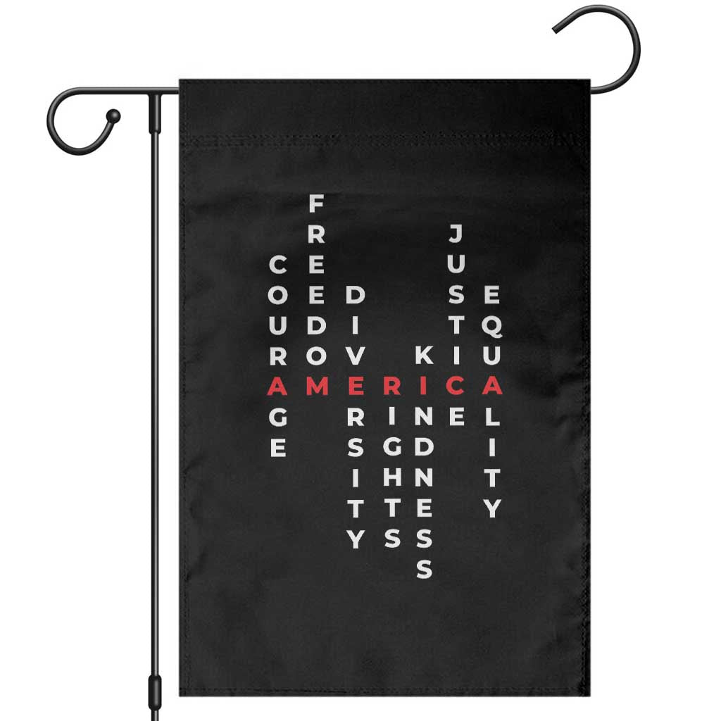 Equal Rights Garden Flag Courage Freedom Diversity Rights Kindness Justice Equality - Wonder Print Shop