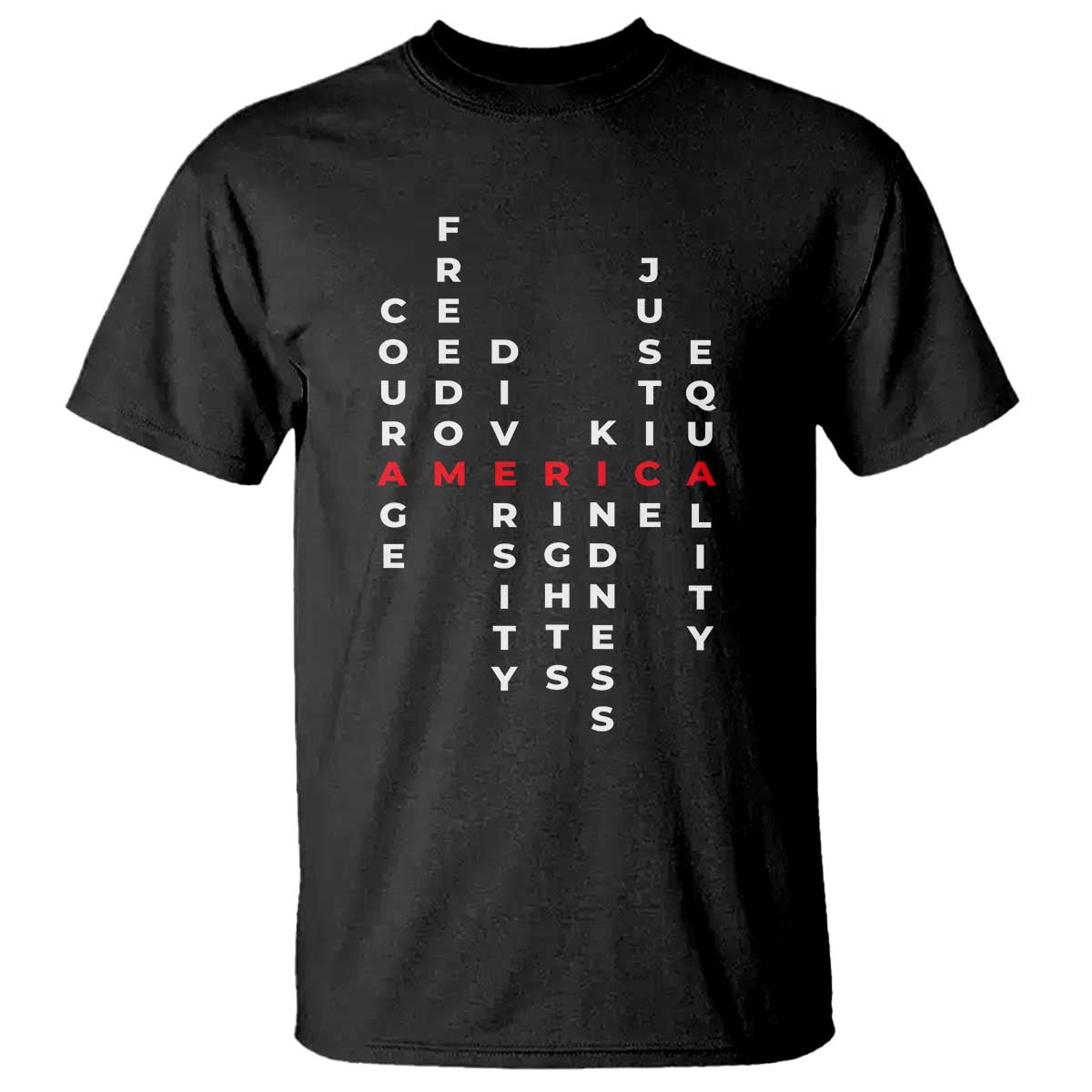 Equal Rights T Shirt Courage Freedom Diversity Rights Kindness Justice Equality