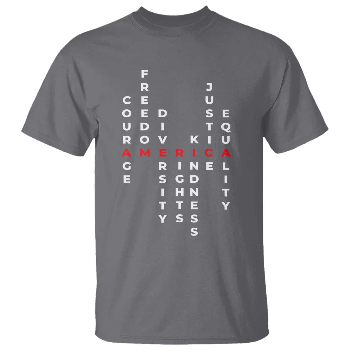 Equal Rights T Shirt Courage Freedom Diversity Rights Kindness Justice Equality