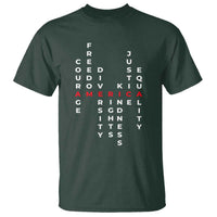 Equal Rights T Shirt Courage Freedom Diversity Rights Kindness Justice Equality