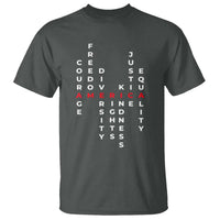Equal Rights T Shirt Courage Freedom Diversity Rights Kindness Justice Equality