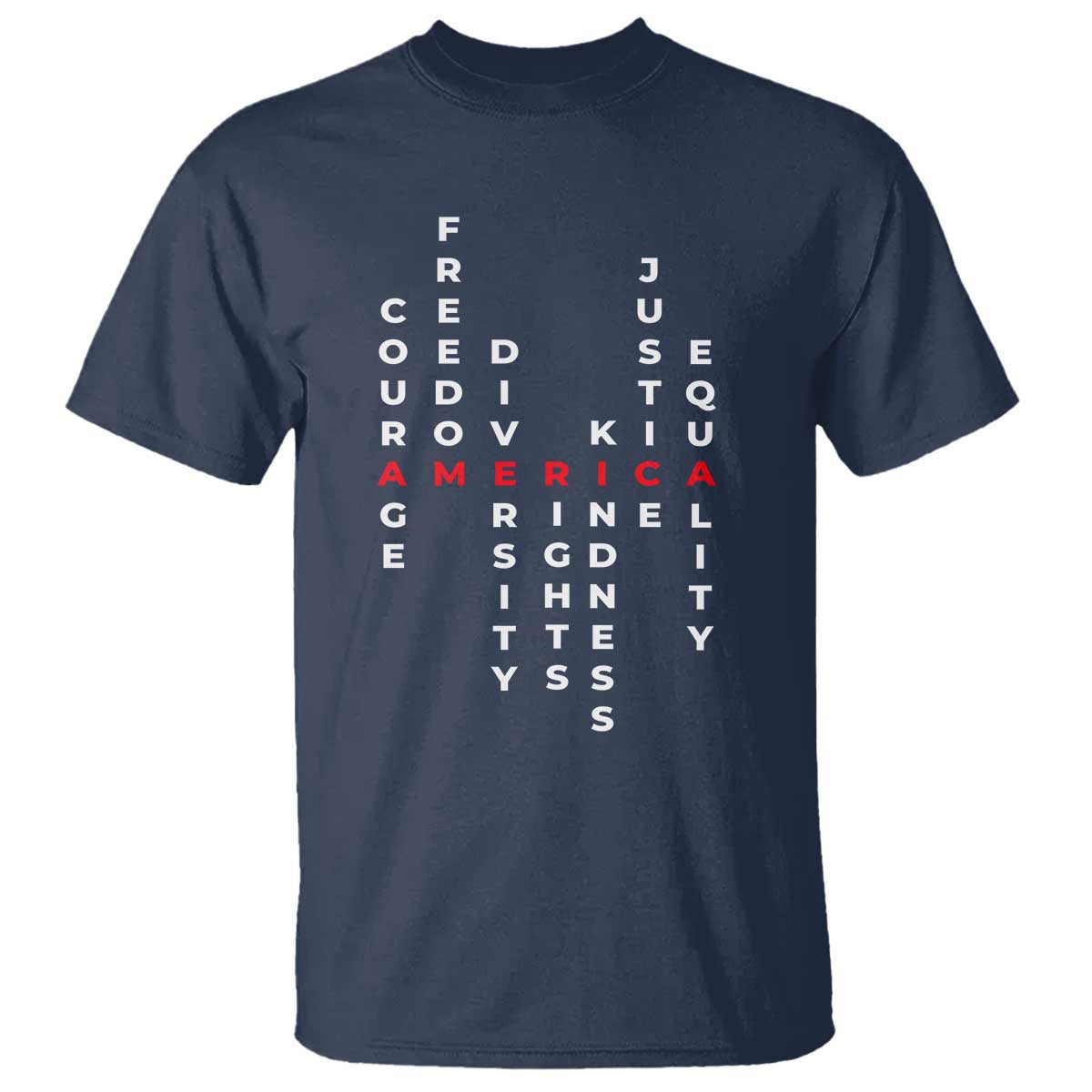 Equal Rights T Shirt Courage Freedom Diversity Rights Kindness Justice Equality