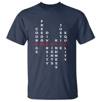 Equal Rights T Shirt Courage Freedom Diversity Rights Kindness Justice Equality