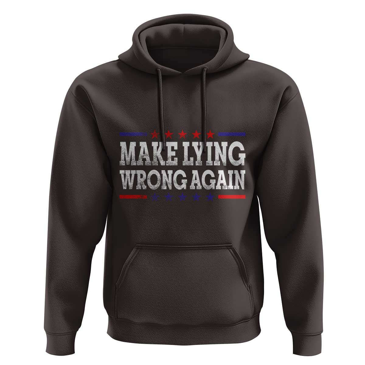 Make Lying Wrong Again Hoodie Gift Resist Racism