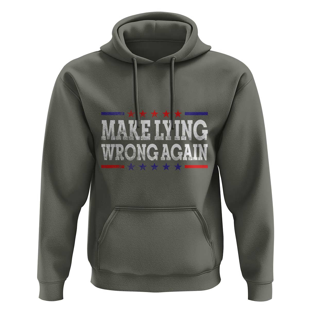 Make Lying Wrong Again Hoodie Gift Resist Racism