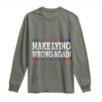 Make Lying Wrong Again Long Sleeve Shirt Resist Racism