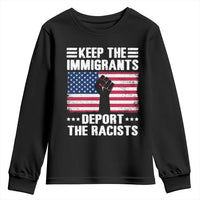 Resist Racism Youth Sweatshirt Keep The Immigrants Deport The Racists