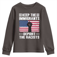 Resist Racism Youth Sweatshirt Keep The Immigrants Deport The Racists