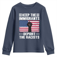 Resist Racism Youth Sweatshirt Keep The Immigrants Deport The Racists