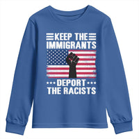 Resist Racism Youth Sweatshirt Keep The Immigrants Deport The Racists
